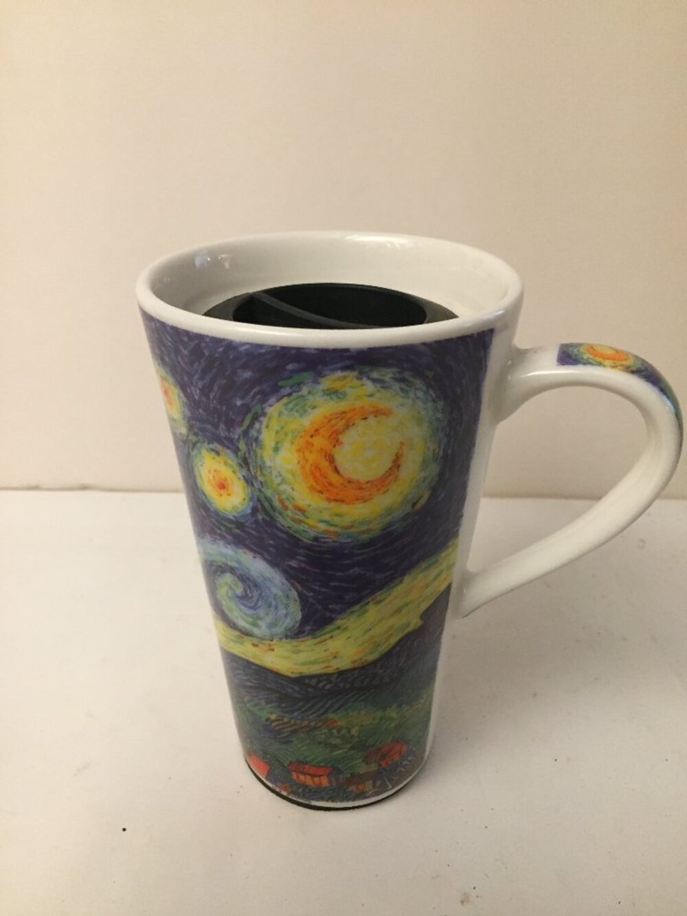 Travel Mug with Van Gogh